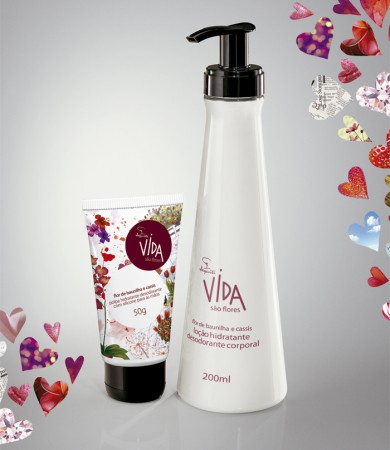 Hidrate-se com Kit Jequiti Vida flor de Baunilha e Cassis.